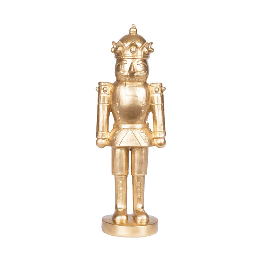 Christmas Gold Nutcracker Figurine
