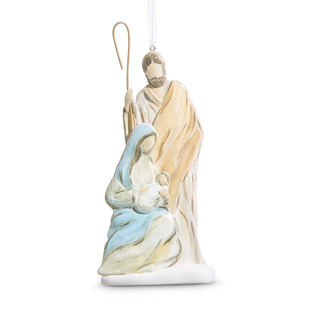 7" Nativity Molded Ornament