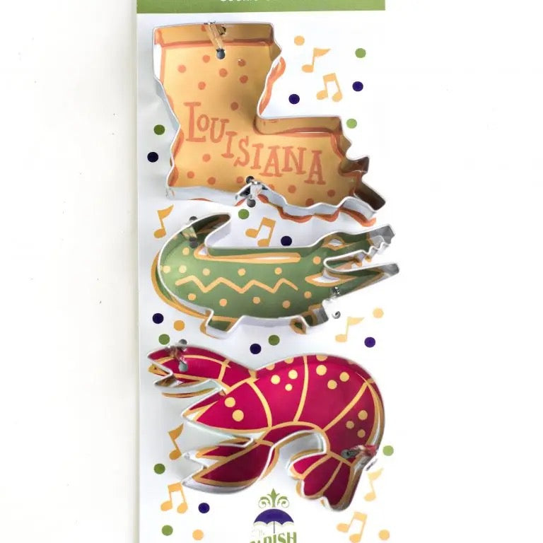 Louisiana Cookie Cutter Set