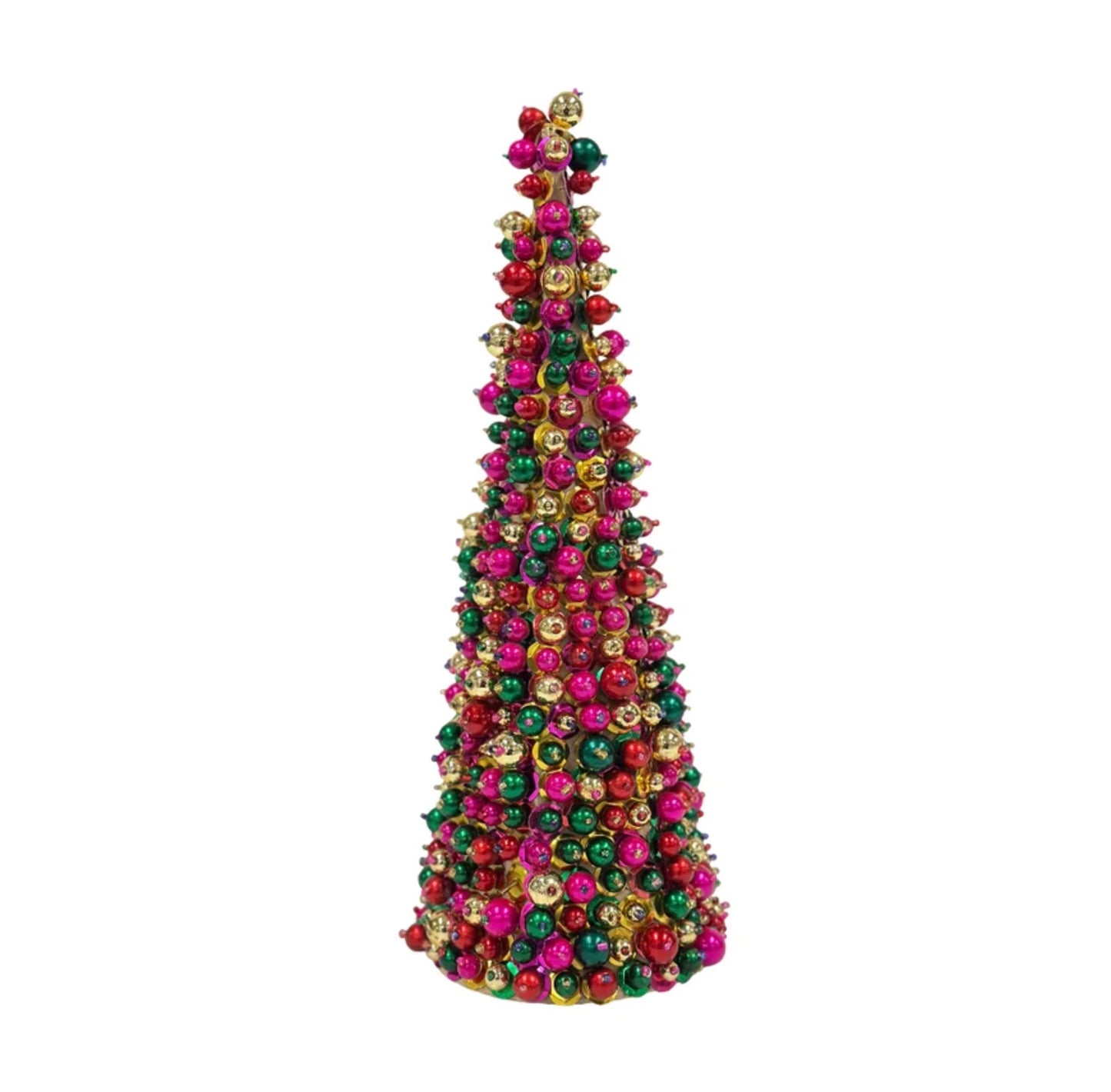 Gilded Pearl Christmas Tree-Multicolor