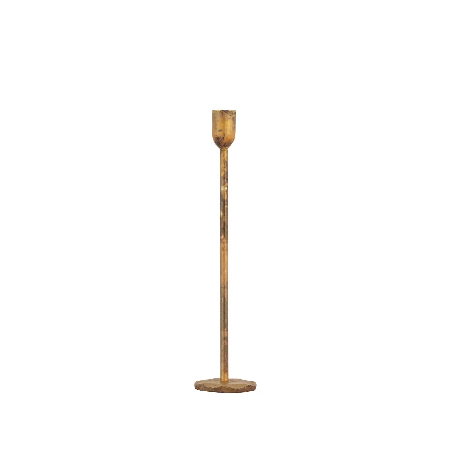 Candle Holder Old Brass-3 Heights
