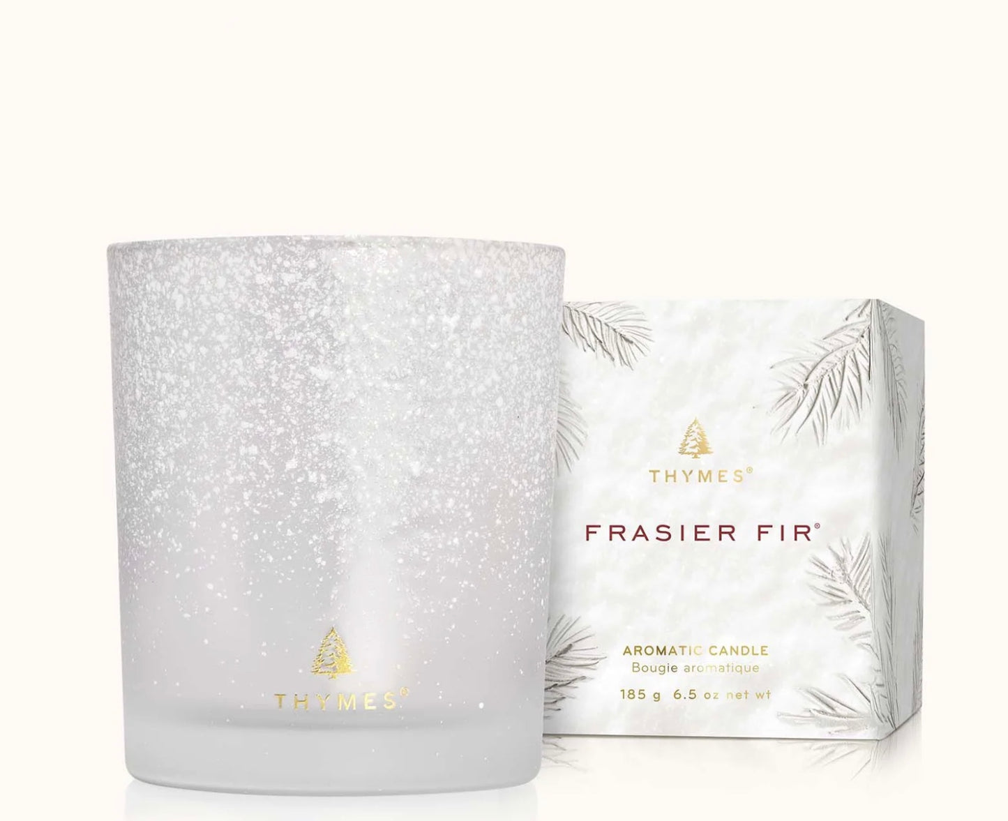 ‘Frasier Fir’ Flocked Votive Candle-4 Styles/Sizes