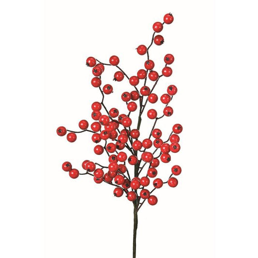 24" Waterproof Deluxe Red Berry Spray