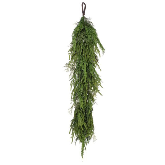 48" Cypress/Norfolk Pine Mix Garland