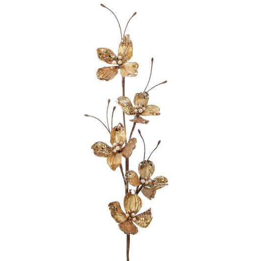 30" Winter w/ Jewel Dogwood Spray