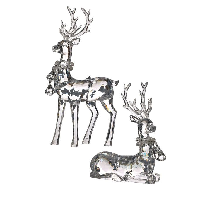 9-16" Acrylic Jewel Choker Deer-2 Styles
