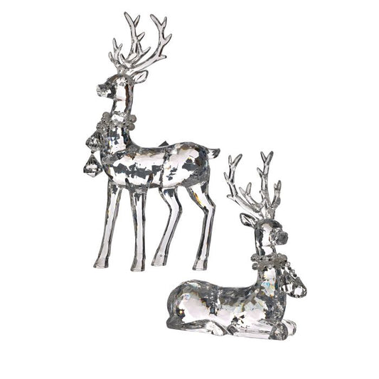 9-16" Acrylic Jewel Choker Deer-2 Styles