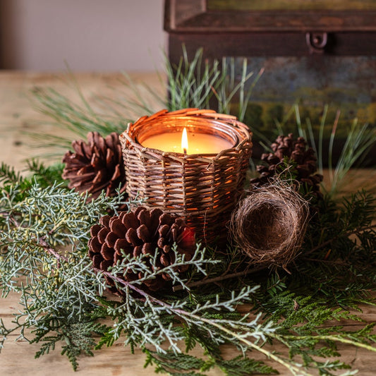 PV Willow Christmas Tree Farm Candle