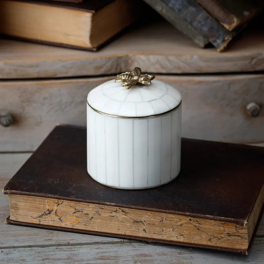 Abeille Decorative Box w/ Lid