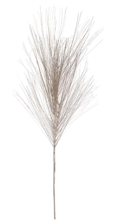 42" Metallic Long Needle Pine Spray