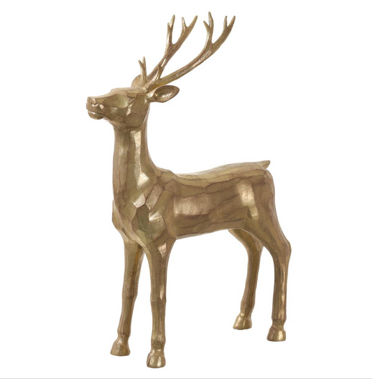 Antique Gold Reindeer