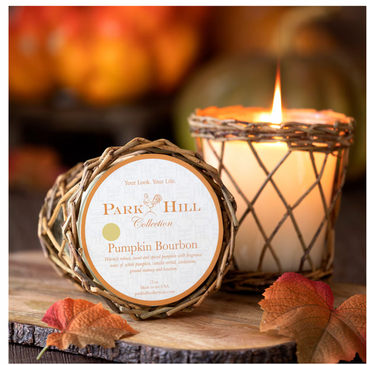 Pumpkin Bourbon Willow Candle