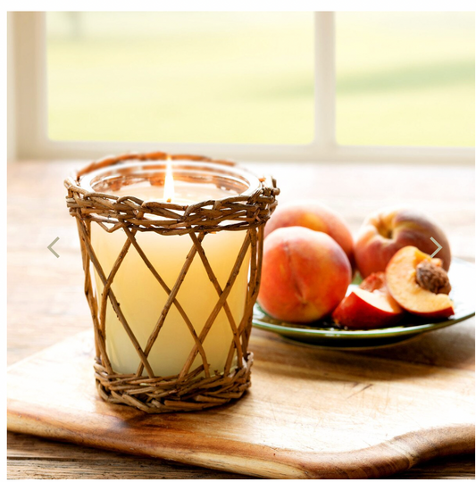 Peach Orchard Willow Candle