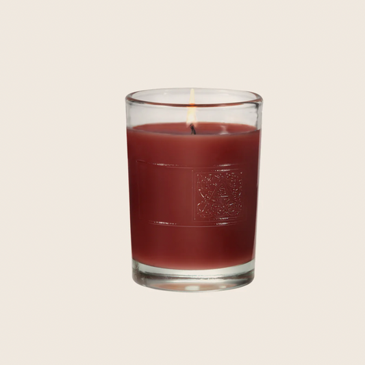 Aromatique Fall Votive Glass Candle