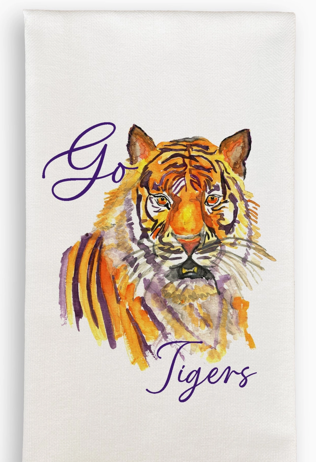 LSU Mascot Dish Towel