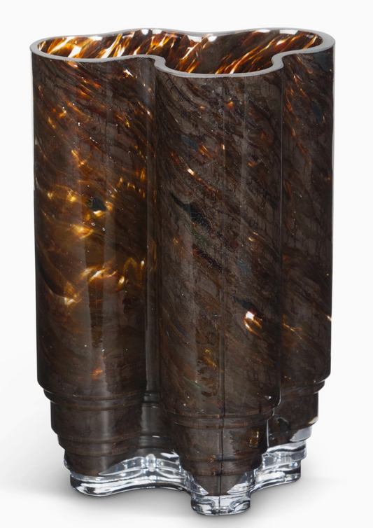 Large Glass Tortoise Vase