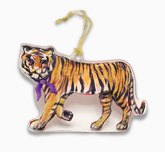 Gameday Tiger Acrylic Mascot Ornament