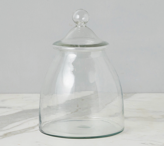 Glass Bon Bon Jar w/ Lid - 2 Sizes