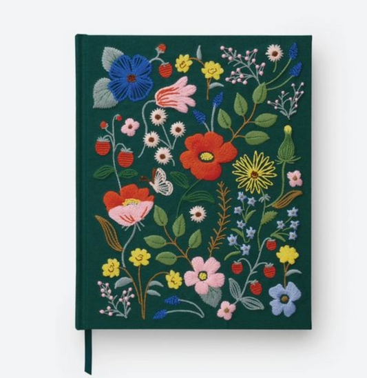 Strawberry Fields Embroidered Sketchbook