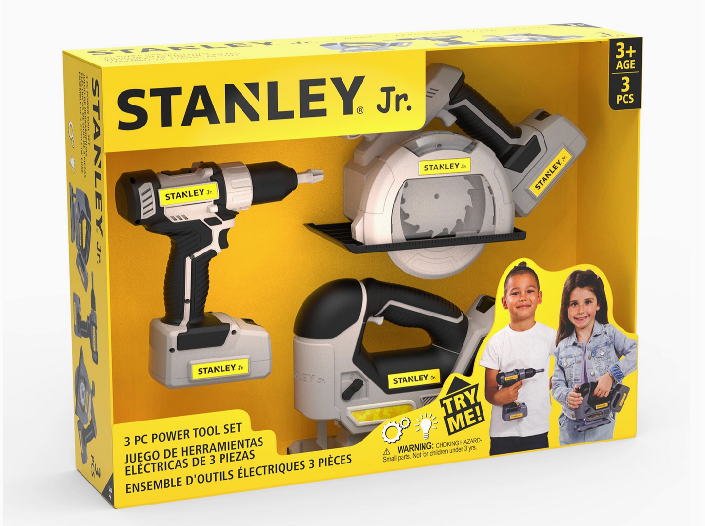 Red Toolbox Stanley Jr. Power Tool Set