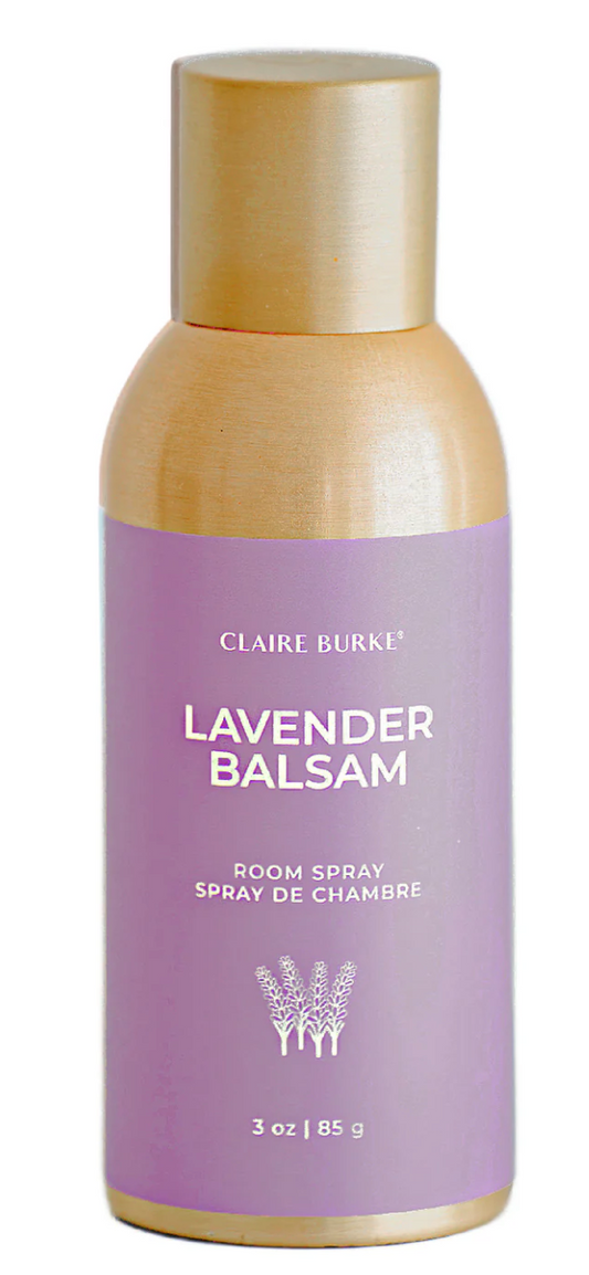 Claire Burke Lavender Balsam Room Spray