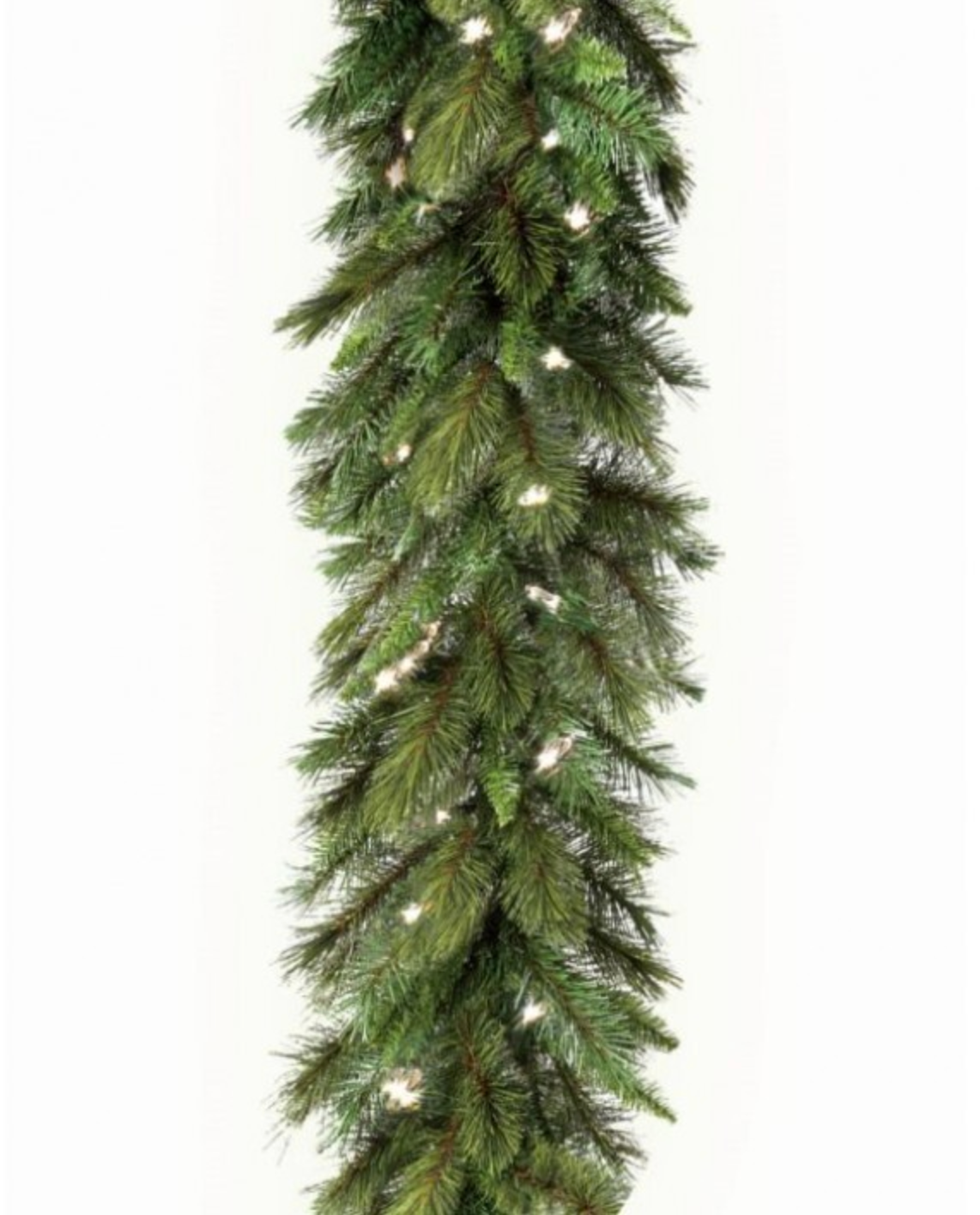 9' x 12" Lit Deluxe Belgium Garland