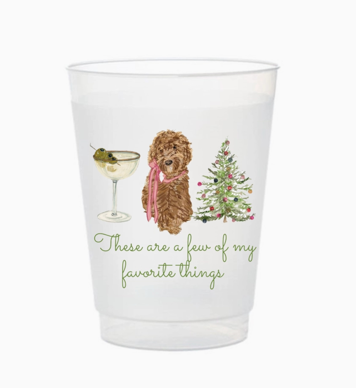 'Few of My Favorite Things' Plastic Party Cup