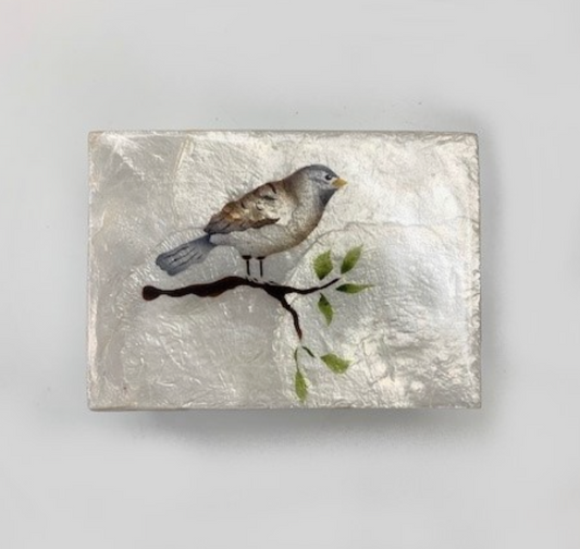 Capiz Serenity Bird Box
