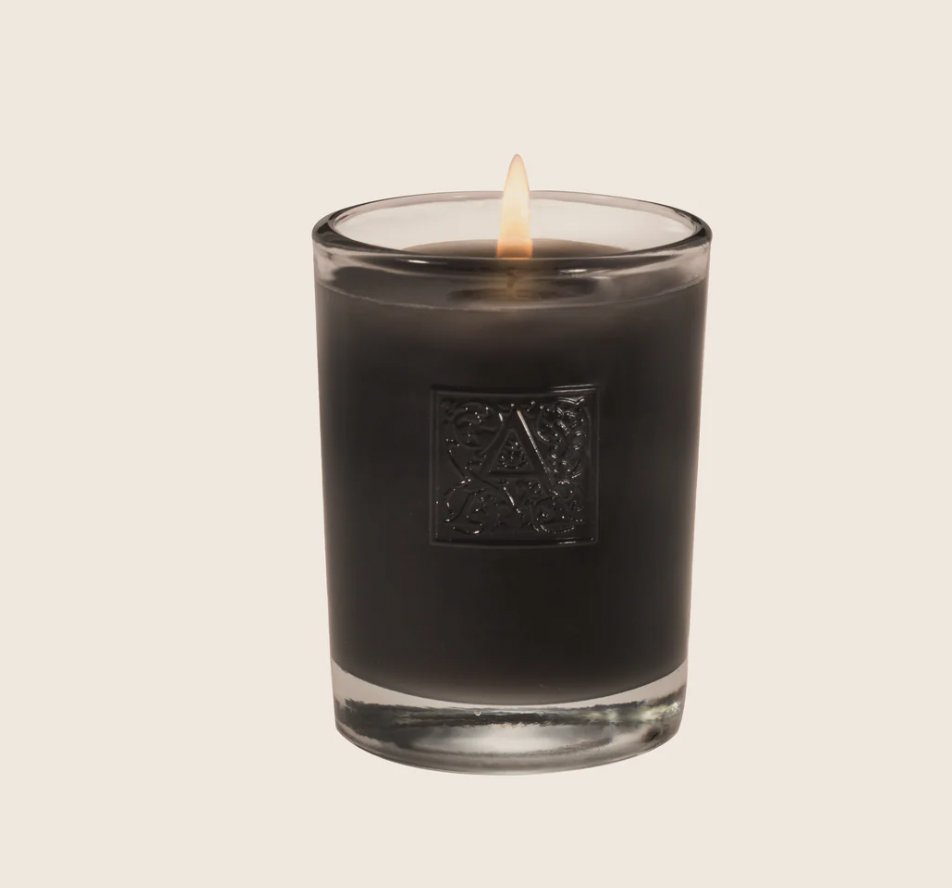 Aromatique Fall Votive Glass Candle