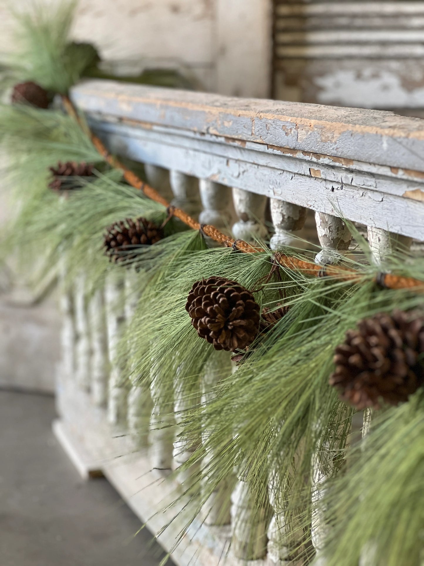 9' Loft Needle Pine Rope Garland