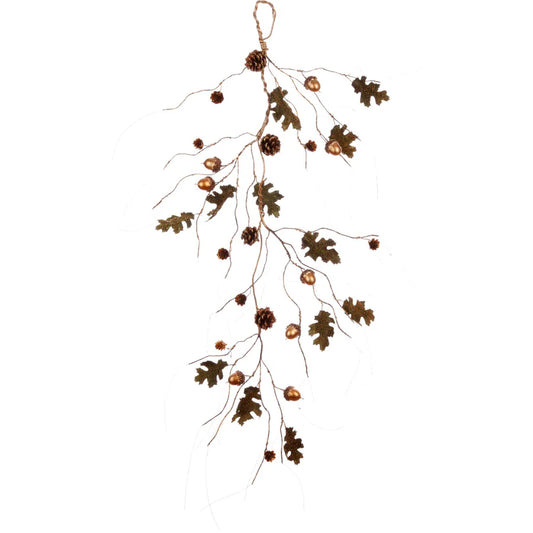 WN Oakleaf Acorn Garland