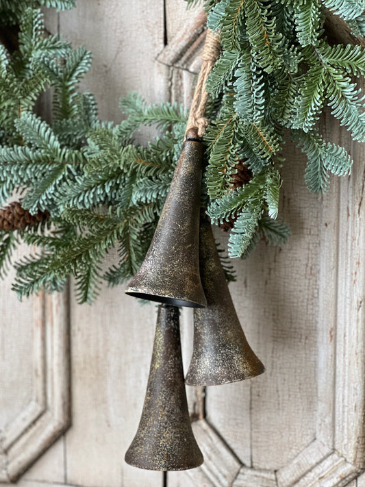 20.5" Belfry Earthen Drop Bells