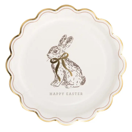 8" Happy Easter Bunny Plate