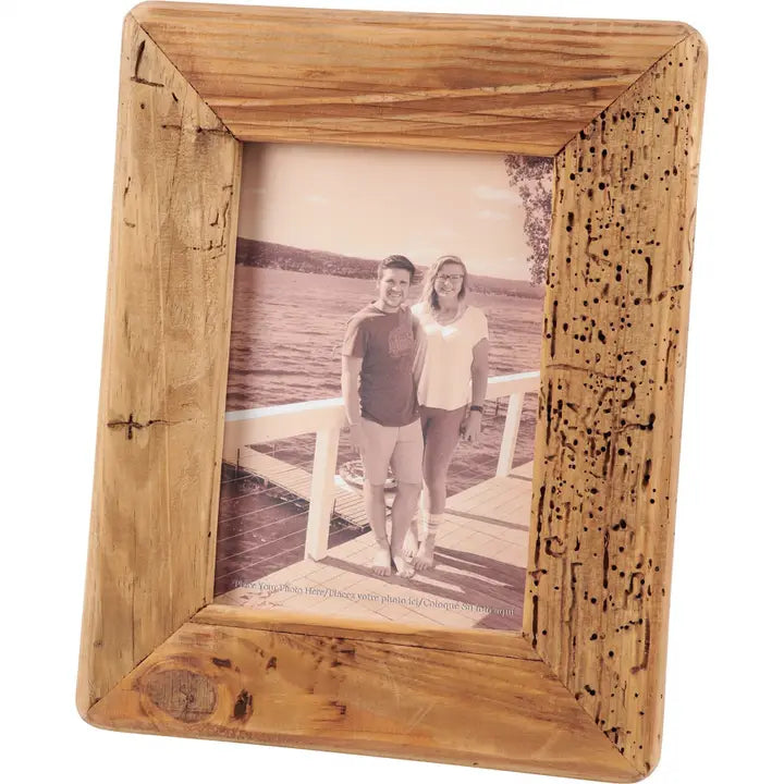 4x6 Rustic Wood Rectangle Photo Frame