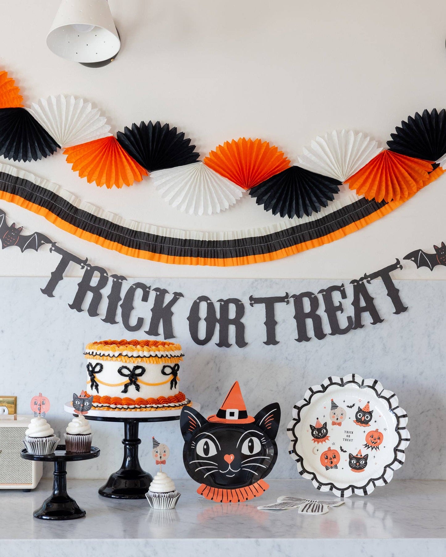 Trick or Treat Vintage Banner