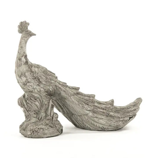 Resin Peacock Statue, 2 Sizes