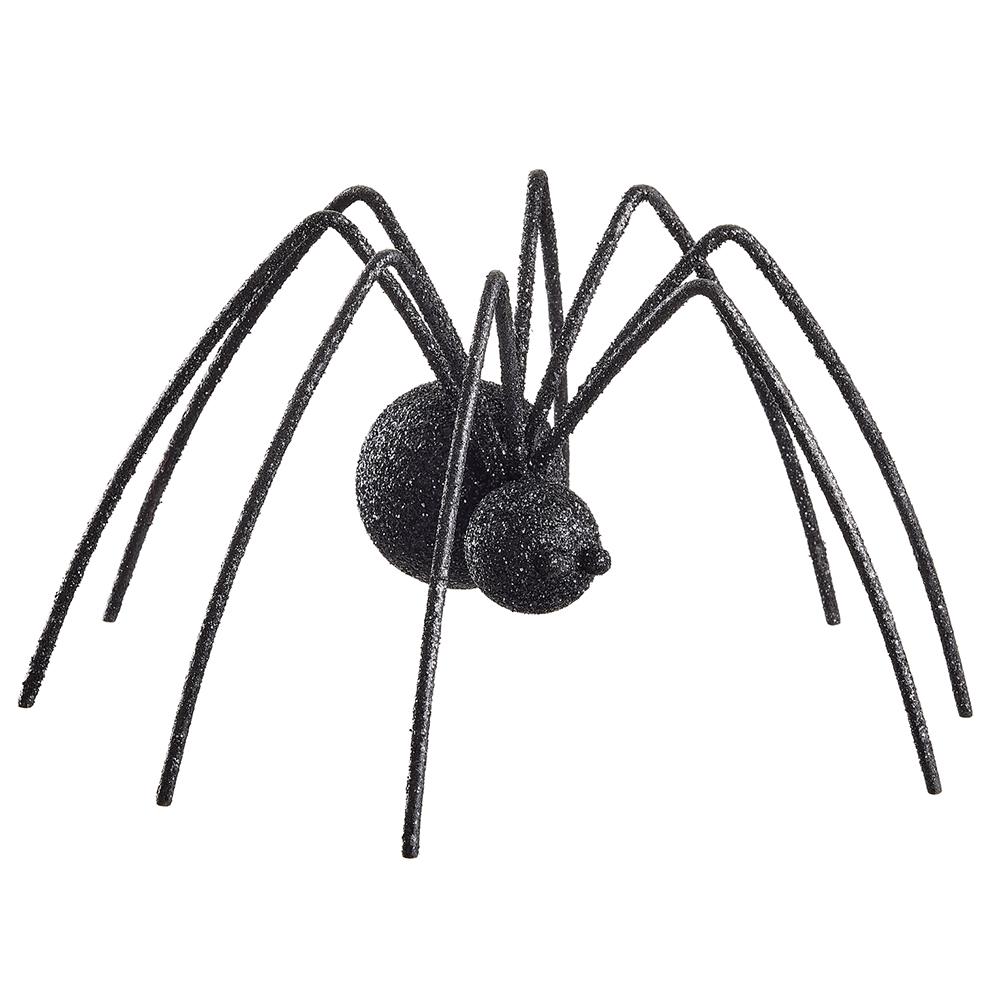6.25" Glittered Fur Spider