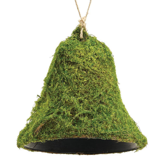 9" Moss Bell Green Ornament