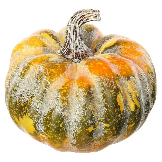 5" Tricolor Decorative Pumpkin