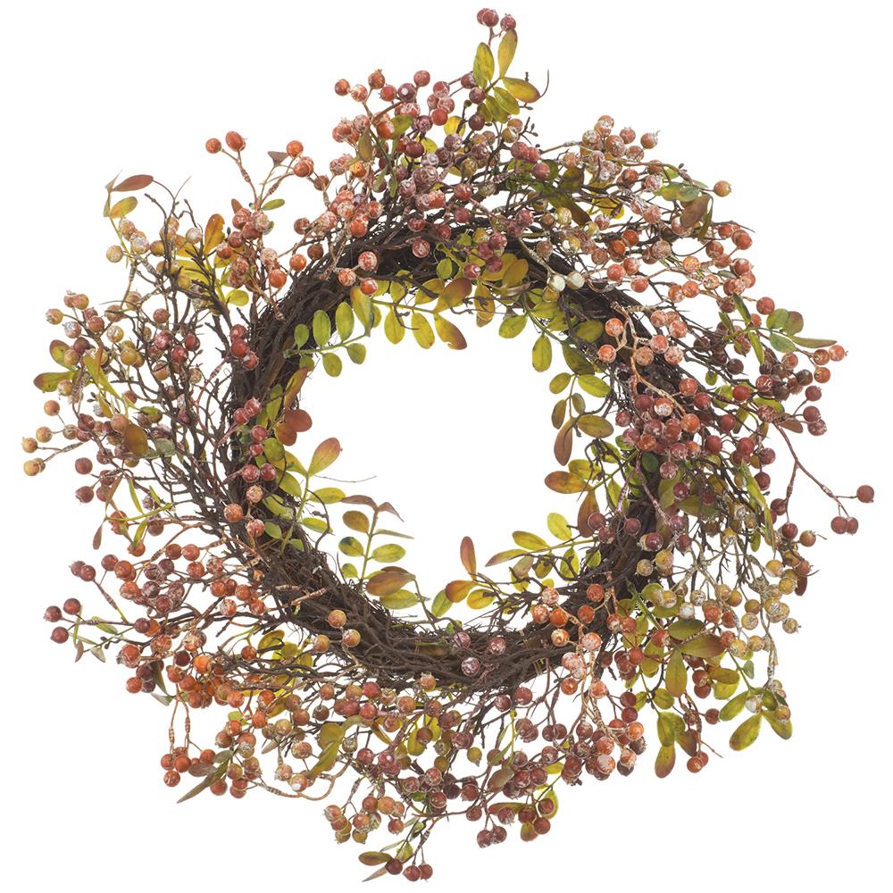 24" Mixed Berry Wreath