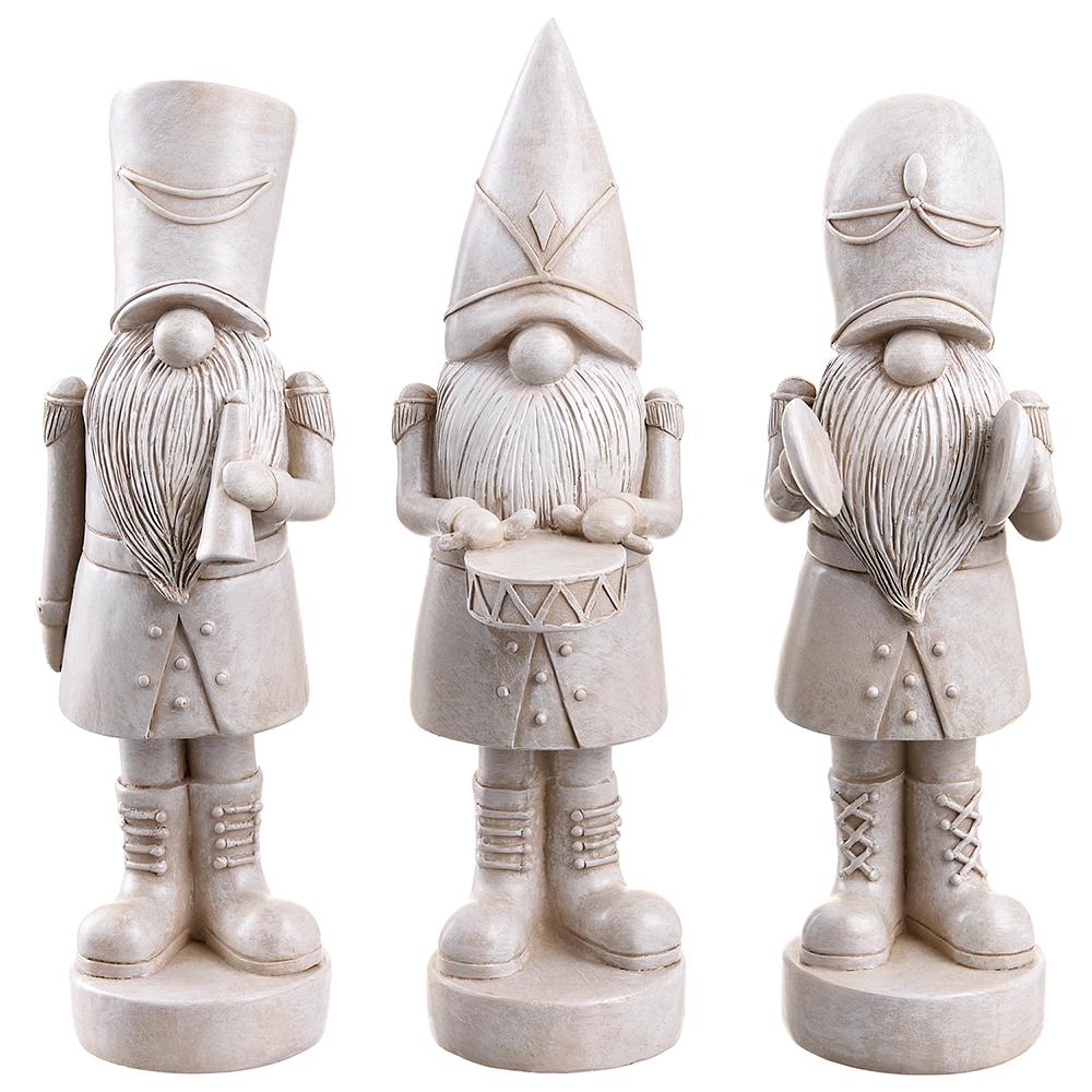 10" Gnome Nutcracker Figurines, 3 Styles