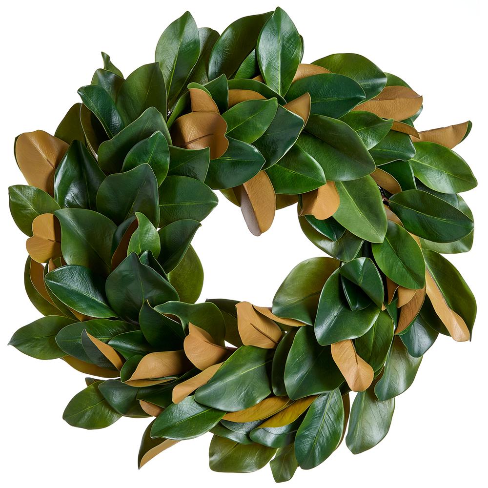 27" Magnolia Leaf Wreath