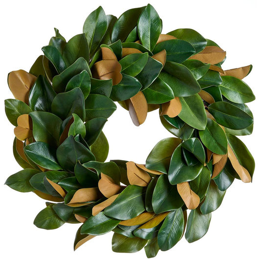 27" Magnolia Leaf Wreath