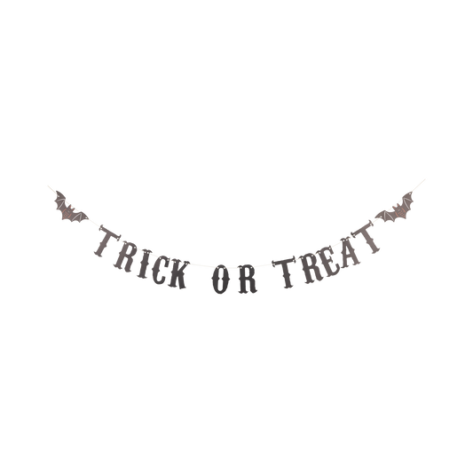 Trick or Treat Vintage Banner