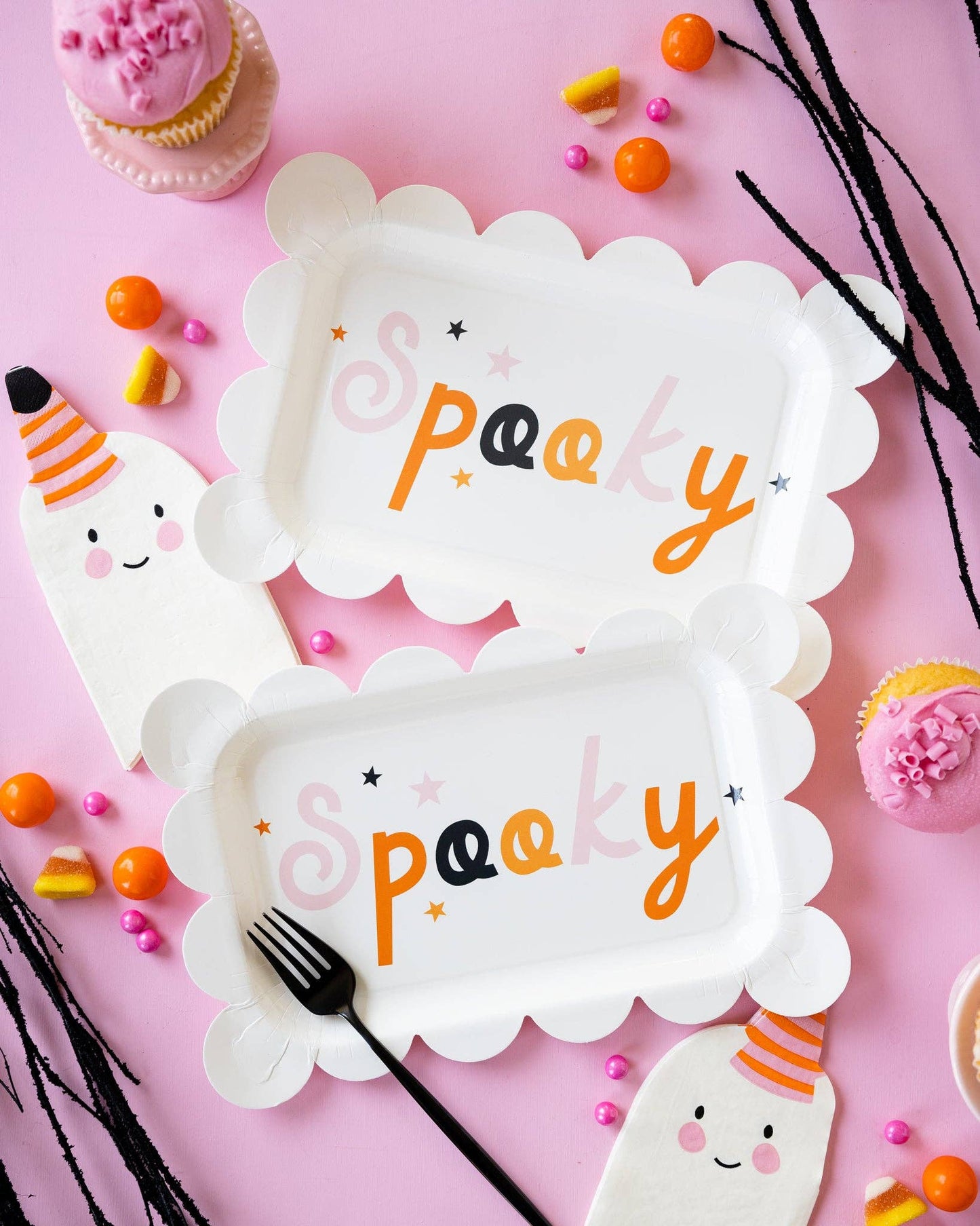 Spooky Paper Plate