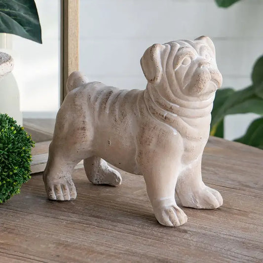 Standing Bulldog Figurine