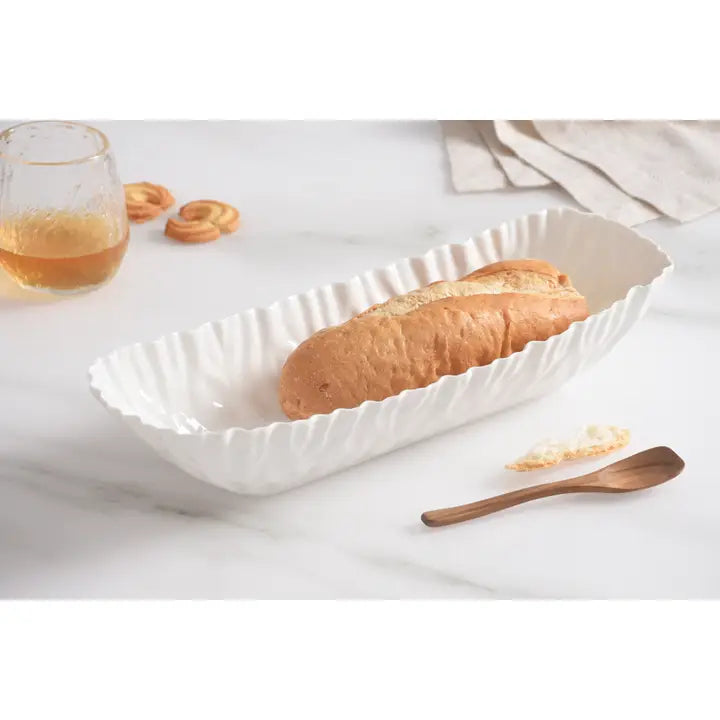 White Porcelain Cracker Tray