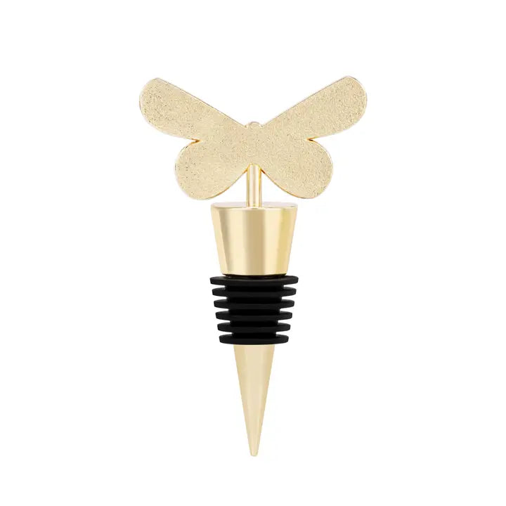 Pink & Gold Butterfly Stopper