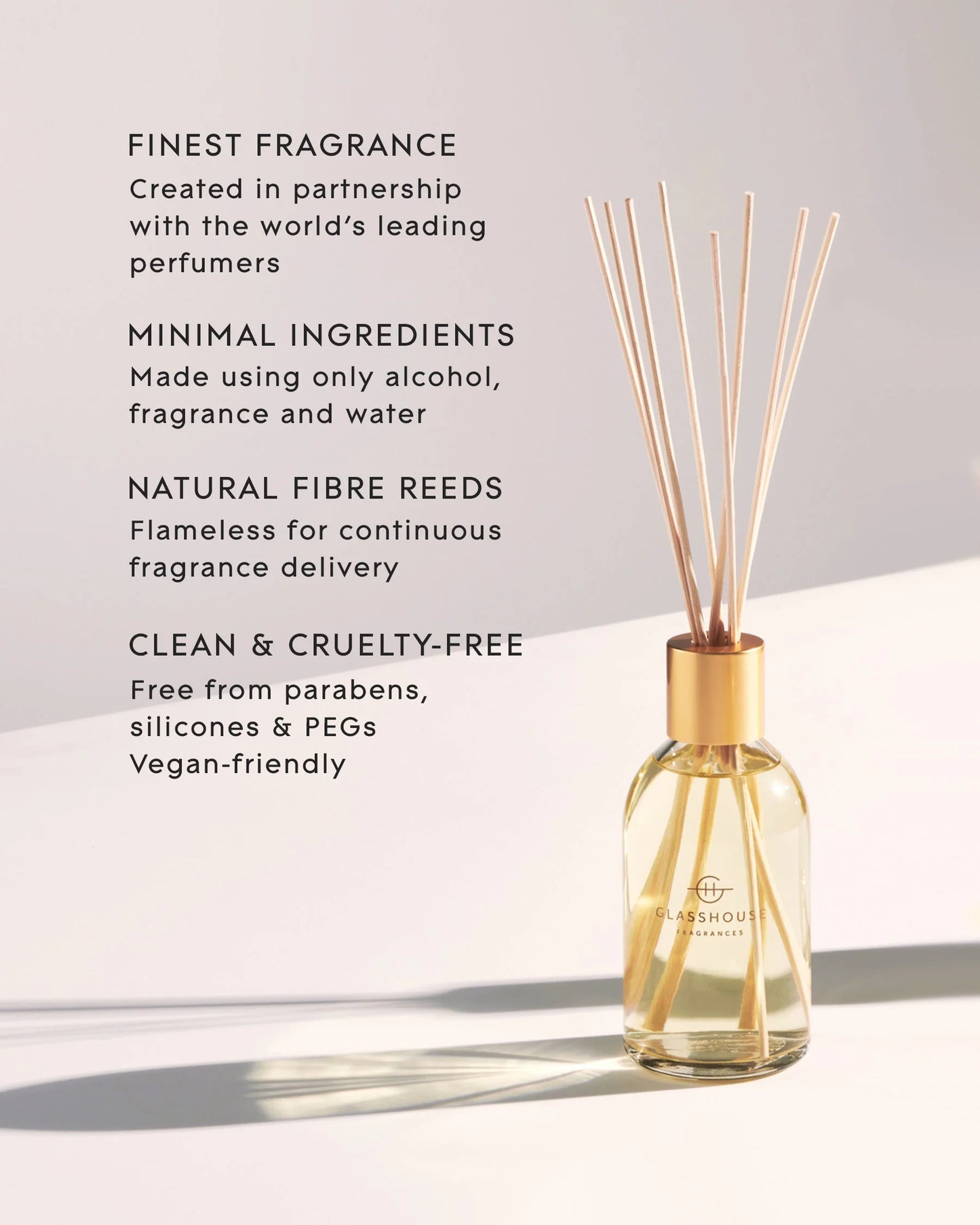 Glasshouse Reed Diffusers, Multiple Scents