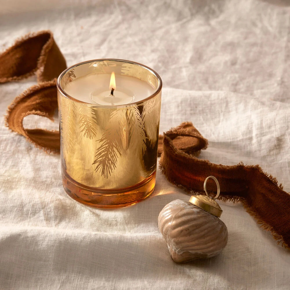 Frasier Fir Gilded Gold Poured Candle (6.5 oz.)